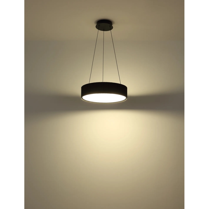 Globo - Lampadario LED a sospensione su cavo LED/45W/230V 2700/4000/6000K Ø 46 cm nero