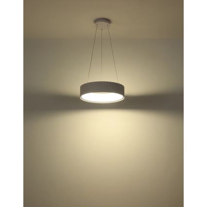 Globo - Lampadario sospeso a cavo LED 45W 230V 2700/4000/6000K Ø 46 cm bianco