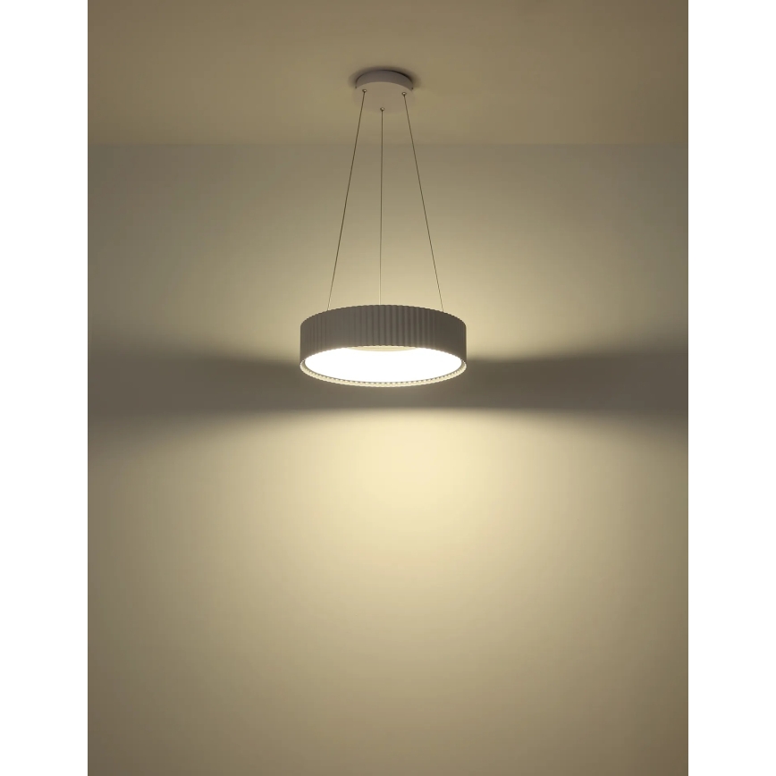 Globo - Lampadario sospeso a cavo LED 45W 230V 2700/4000/6000K Ø 46 cm bianco