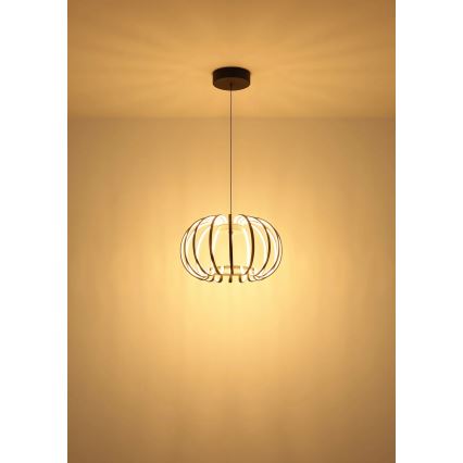 Globo - Lampada a sospensione LED dimmerabile a cavo LED/40W/230V 3000K nero
