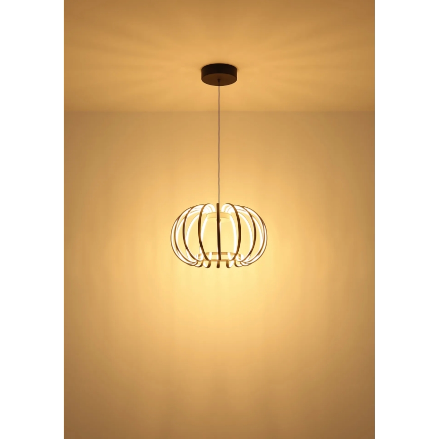 Globo - Lampada a sospensione LED dimmerabile a cavo LED/40W/230V 3000K nero