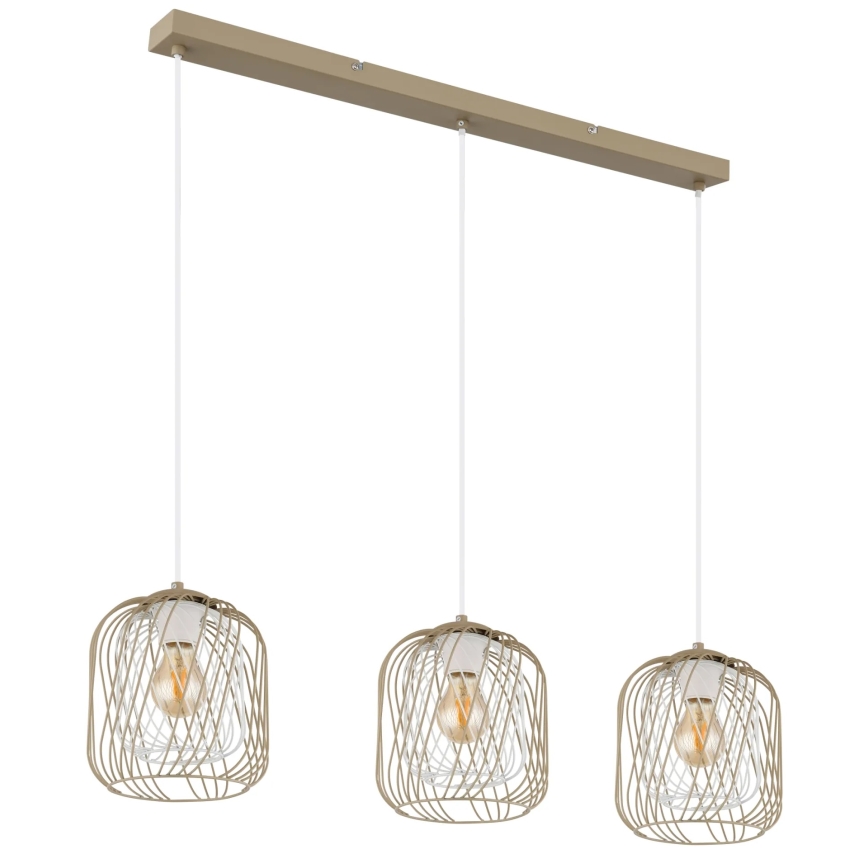 Globo - Lampadario a cavo 3xE27/40W/230V