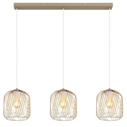 Globo - Lampadario a cavo 3xE27/40W/230V
