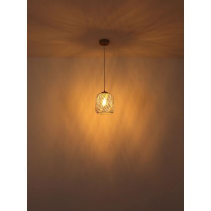 Globo - Lampadario sospeso con cavo 1xE27/40W/230V diam. 18 cm