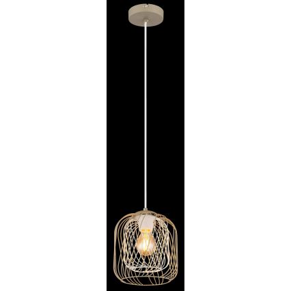 Globo - Lampadario sospeso con cavo 1xE27/40W/230V diam. 18 cm
