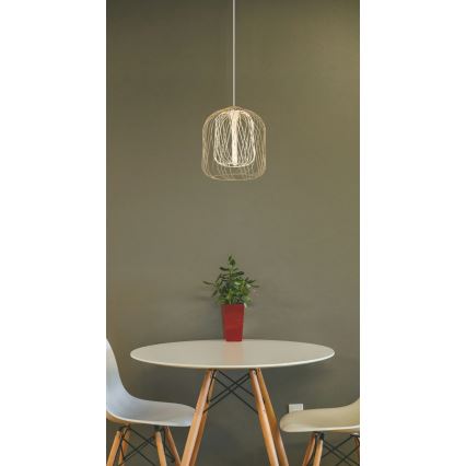 Globo - Lampada a sospensione con cavo 1xE27/40W/230V Ø 35 cm