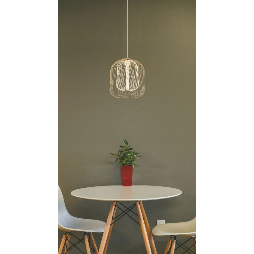Globo - Lampada a sospensione con cavo 1xE27/40W/230V Ø 35 cm