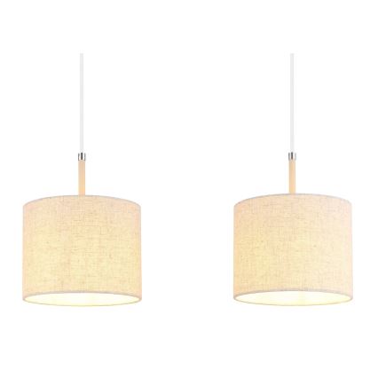 Globo - Lampadario a cavo 3xE27/40W/230V