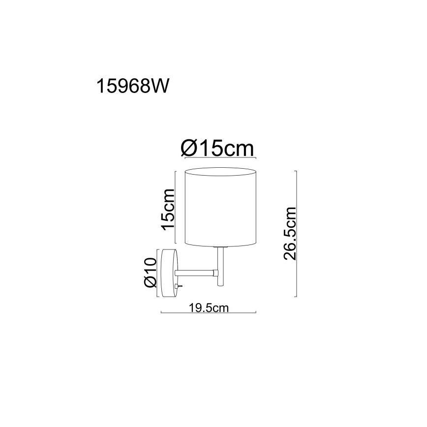 Globo - Applique da parete 1xE14/40W/230V