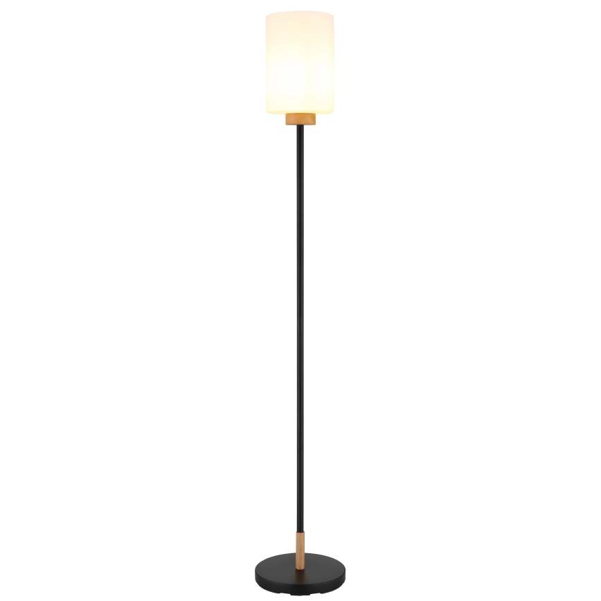 Globo - Lampada da terra 1xE27/60W/230V nero/bianco
