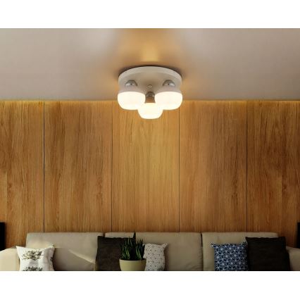 Globo - Plafoniera 3xE27/60W/230V Ø 31,5 cm