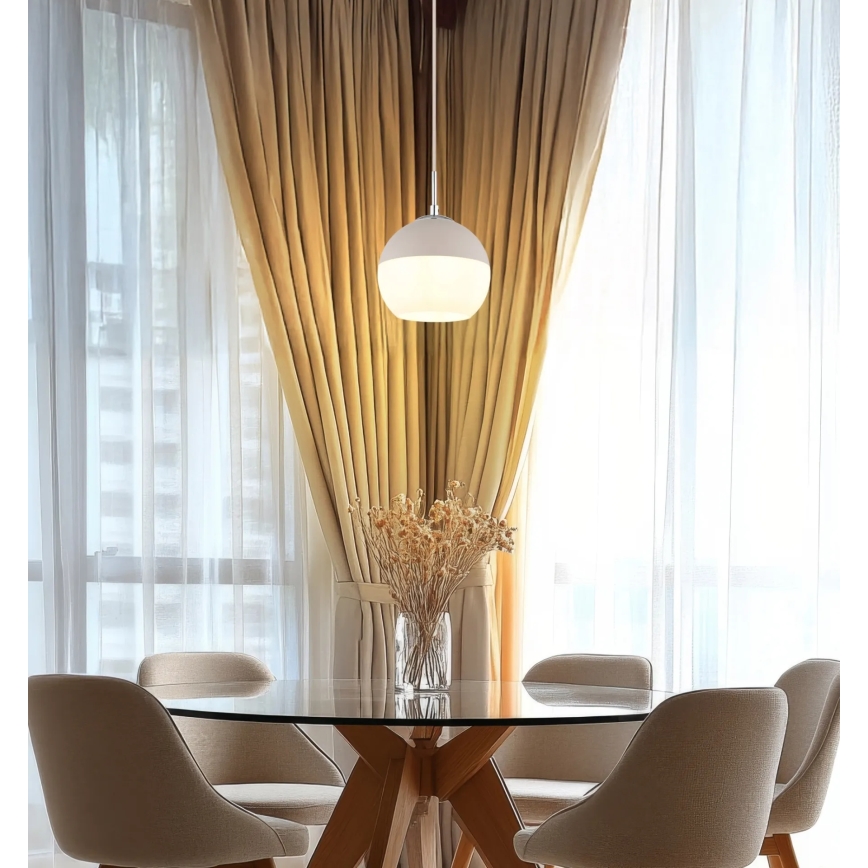 Globo - Lampadario a sospensione su cavo 1xE27/60W/230V Ø 20 cm