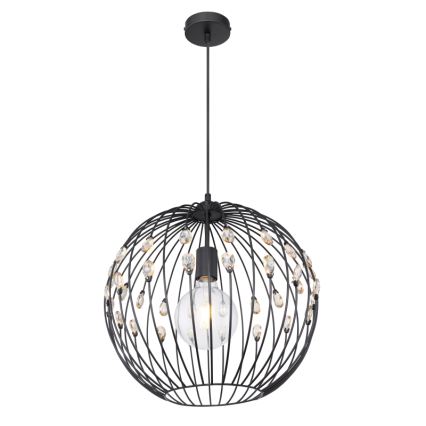 Globo - Lampadario a sospensione su cavo 1xE27/60W/230V Ø 40 cm