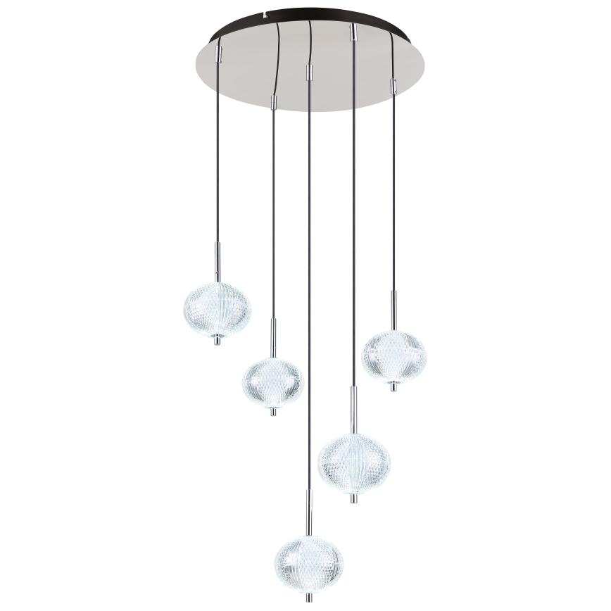 Globo - Lampadario LED a sospensione con filo 5xLED/6,6W/230V 3000/4500/6500K