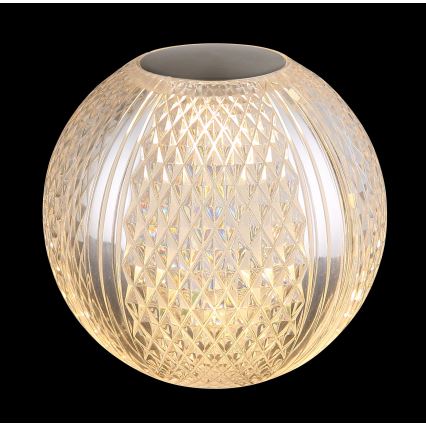 Globo - Lampada da tavolo LED dimmerabile con funzione Touch LED/2W/5V 1200 mAh USB limpido