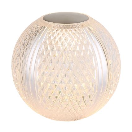 Globo - Lampada da tavolo LED dimmerabile con funzione Touch LED/2W/5V 1200 mAh USB limpido