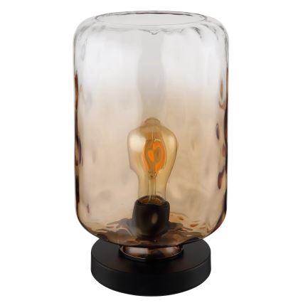 Globo - Lampada da tavolo 1xE27/60W/230V marrone