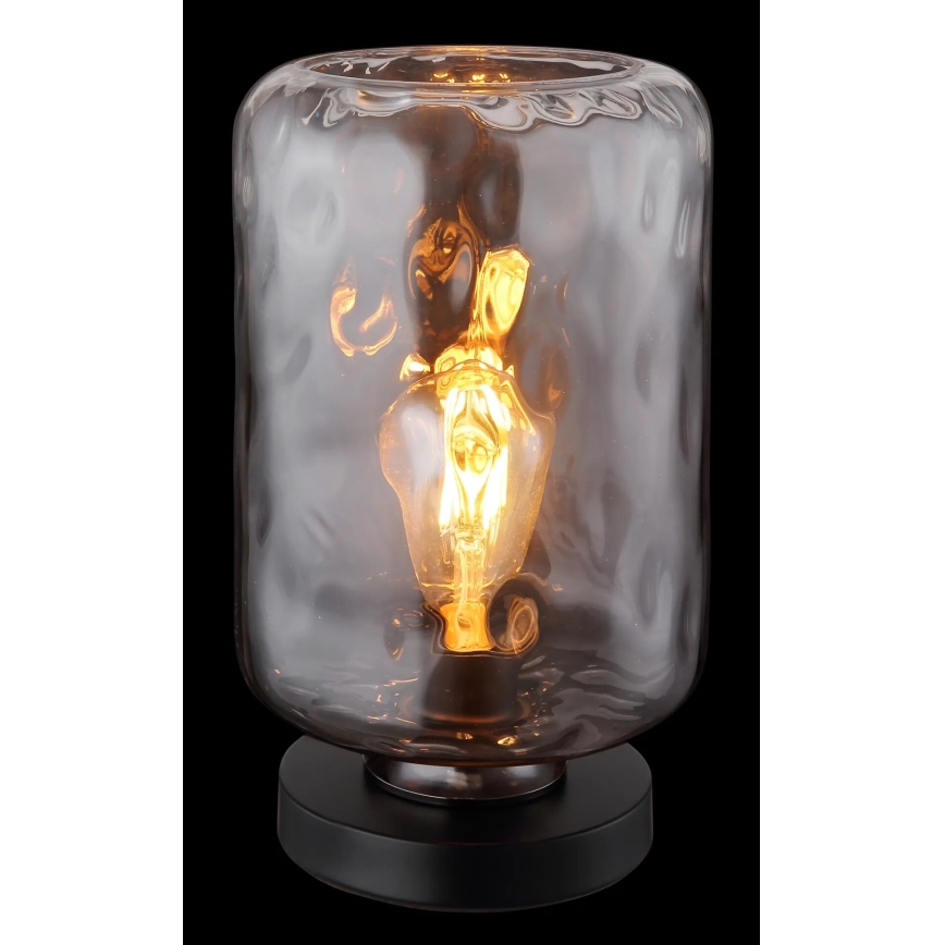 Globo - Lampada da tavolo 1xE27/60W/230V grigio