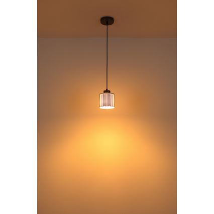 Globo - Lampadario a sospensione con filo 1xE27/60W/230V cromo lucido diametro 14 cm