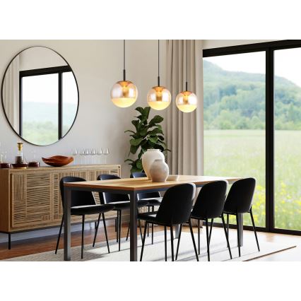 Globo - Lampadario a sospensione LED su cavo LED/20W/230V