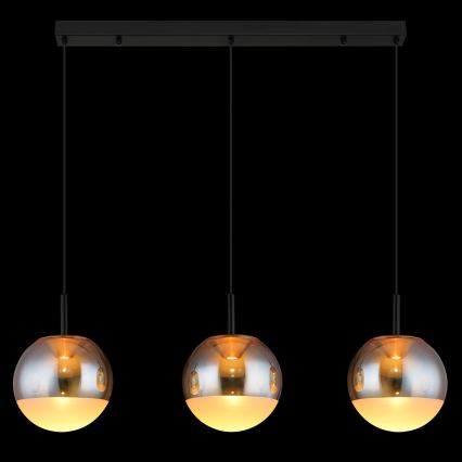 Globo - Lampadario a sospensione LED su cavo LED/20W/230V