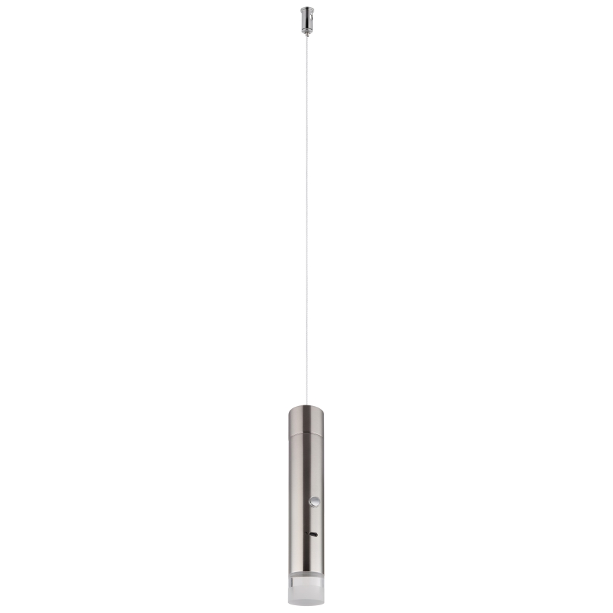 Globo - Lampada ricaricabile LED dimmerabile a sfioramento 2 in 1 LED/2W/230/5V cromo opaco