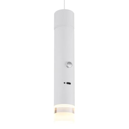 Globo - Lampada ricaricabile dimmerabile a sfioramento 2-in-1 LED/2W/230V/5V, bianco