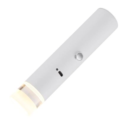 Globo - Lampada ricaricabile dimmerabile a sfioramento 2-in-1 LED/2W/230V/5V, bianco