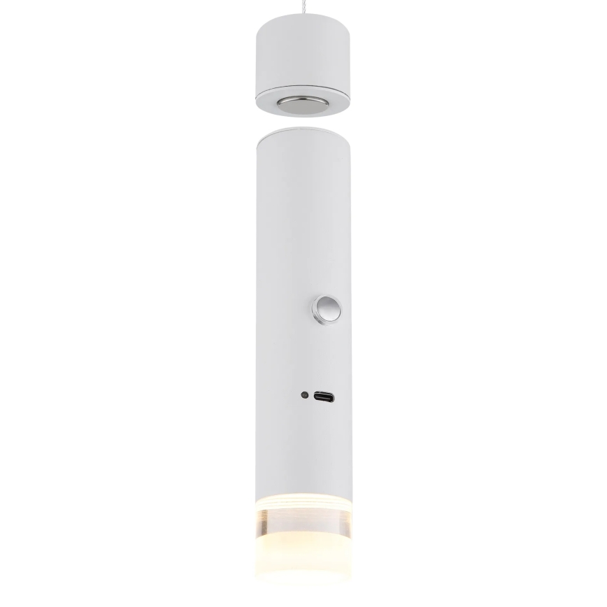 Globo - Lampada ricaricabile dimmerabile a sfioramento 2-in-1 LED/2W/230V/5V, bianco
