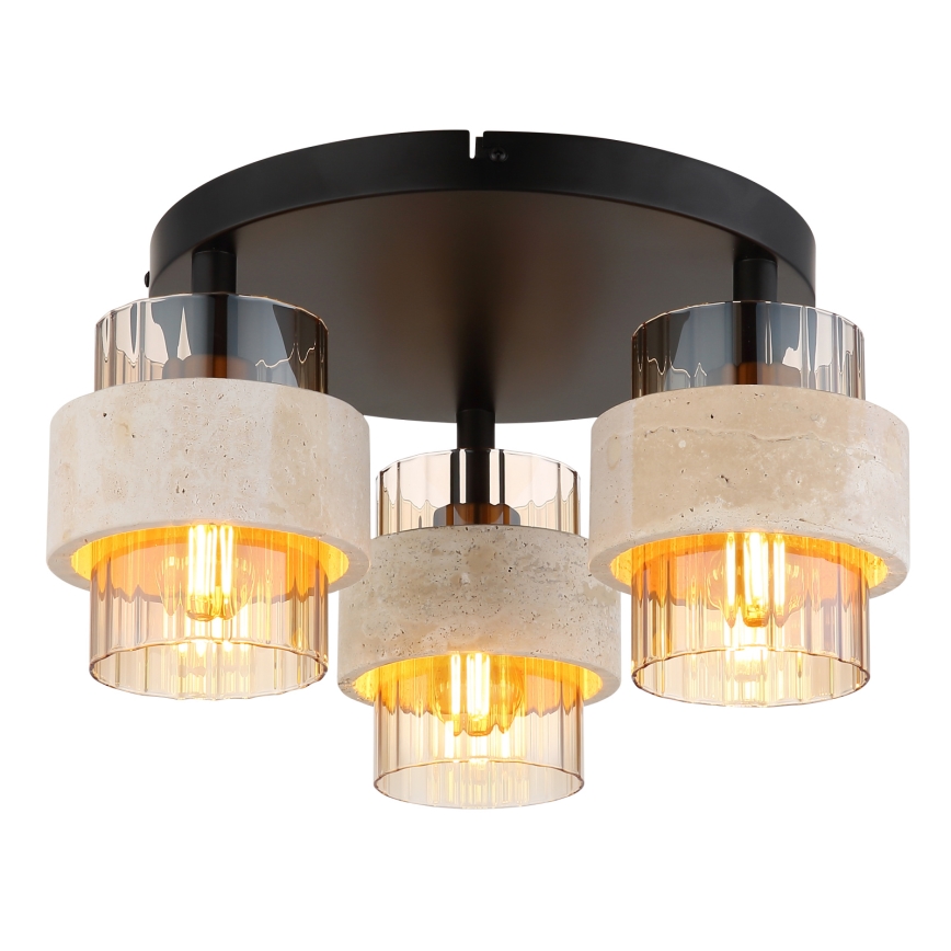 Globo - Plafoniera 3xE27/40W/230V