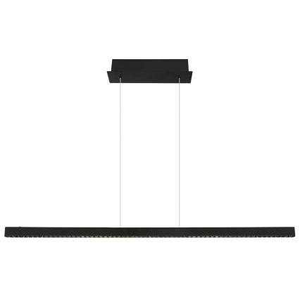 Globo - Lampadario a sospensione LED dimmerabile con controllo touch su cavo, 43W/230V, 4000K, nero