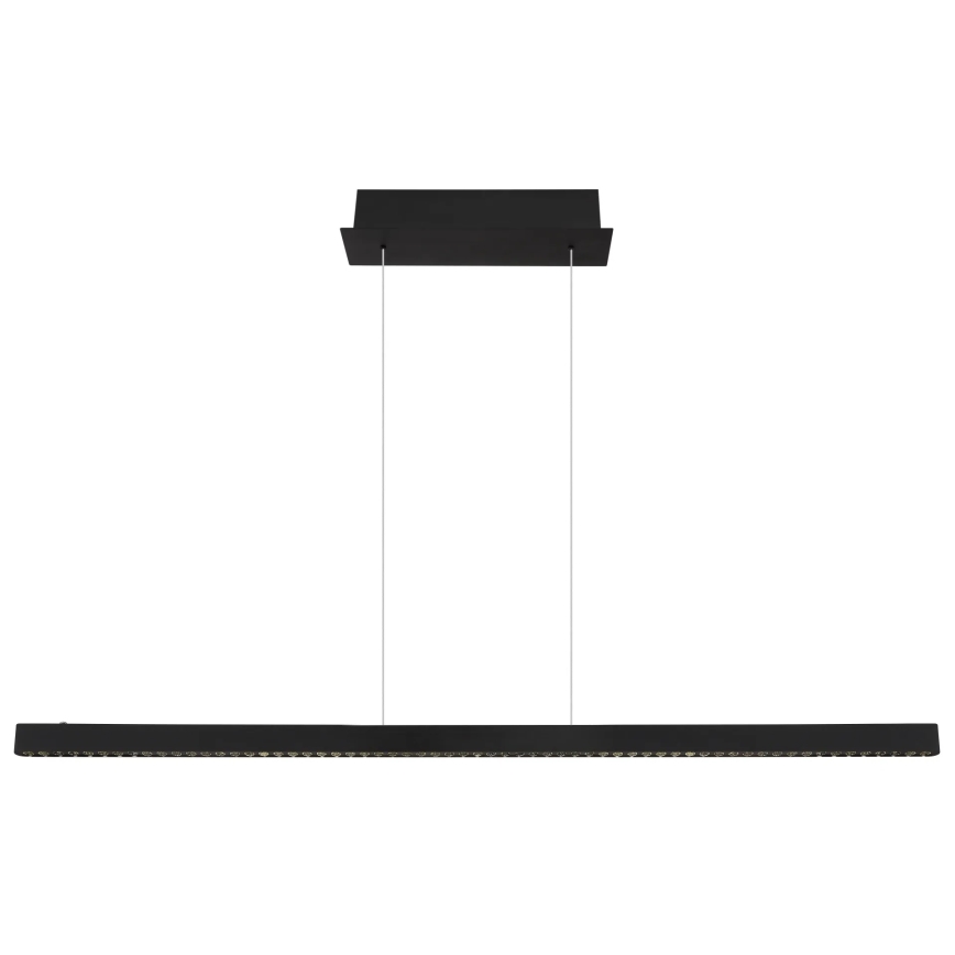 Globo - Lampadario a sospensione LED dimmerabile con controllo touch su cavo, 43W/230V, 4000K, nero