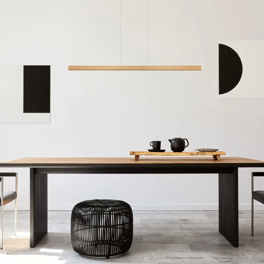 Globo - Lampadario a sospensione LED dimmerabile con controllo touch, 43 W, 230 V, 4000 K, finitura ottone