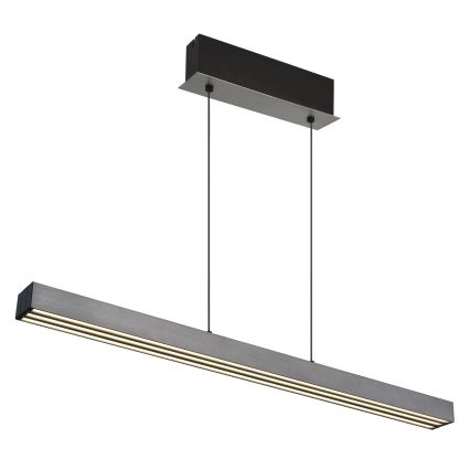 Globo - Lampadario a sospensione dimmerabile con comando touch su cavo LED/39W/230V 2700/4000/6000K grigio