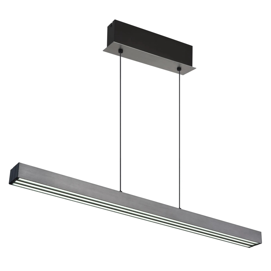Globo - Lampadario a sospensione dimmerabile con comando touch su cavo LED/39W/230V 2700/4000/6000K grigio