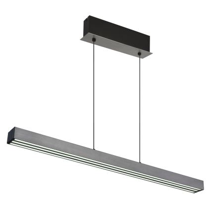 Globo - Lampadario a sospensione dimmerabile a sfioramento su cavo, LED/39W/230V, 2700/4000/6000K, cromo opaco