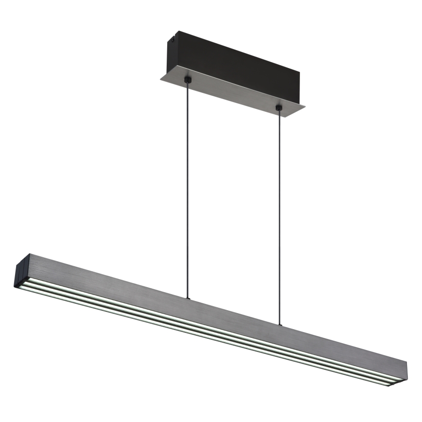 Globo - Lampadario a sospensione dimmerabile a sfioramento su cavo, LED/39W/230V, 2700/4000/6000K, cromo opaco