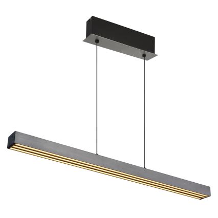 Globo - Lampadario a sospensione dimmerabile a sfioramento su cavo, LED/39W/230V, 2700/4000/6000K, cromo opaco