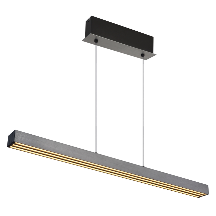 Globo - Lampadario a sospensione dimmerabile a sfioramento su cavo, LED/39W/230V, 2700/4000/6000K, cromo opaco