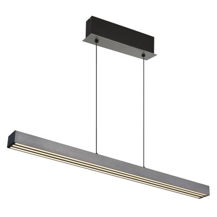 Globo - Lampadario a sospensione dimmerabile a sfioramento su cavo, LED/39W/230V, 2700/4000/6000K, cromo opaco