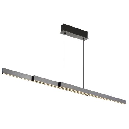 Globo - Lampadario a sospensione dimmerabile a sfioramento su cavo, LED/39W/230V, 2700/4000/6000K, cromo opaco
