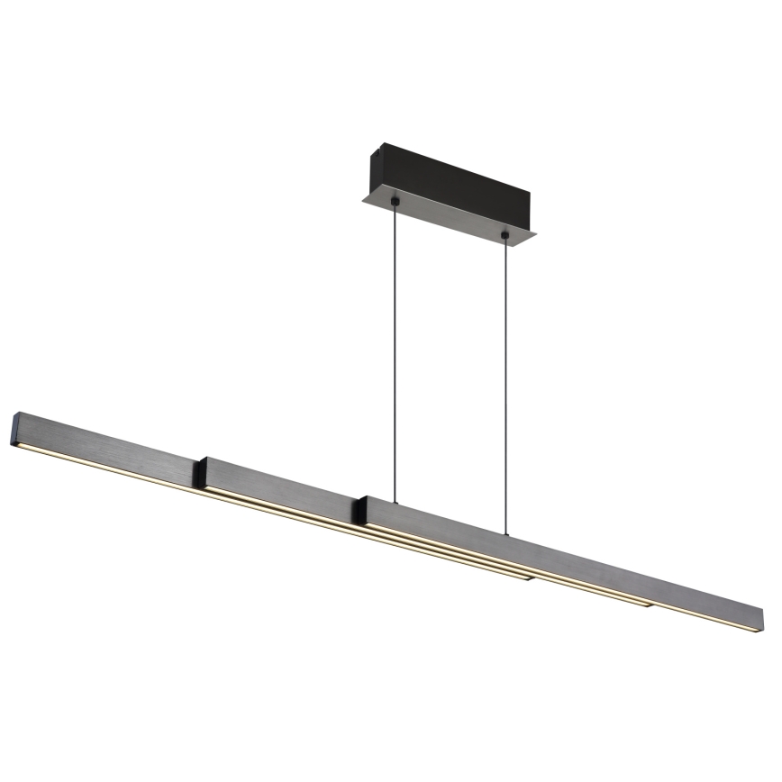 Globo - Lampadario a sospensione dimmerabile a sfioramento su cavo, LED/39W/230V, 2700/4000/6000K, cromo opaco