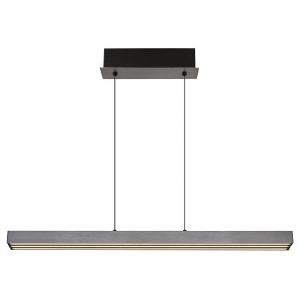 Globo - Lampadario a sospensione dimmerabile a sfioramento su cavo, LED/39W/230V, 2700/4000/6000K, cromo opaco