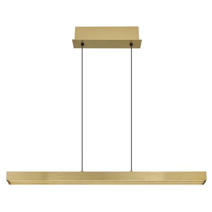 Globo - Lampadario LED dimmerabile con controllo touch su cavo LED/39W/230V 2700/4000/6000K ottone