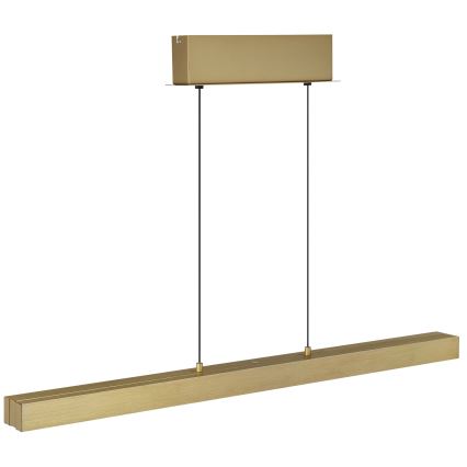 Globo - Lampadario LED dimmerabile con controllo touch su cavo LED/39W/230V 2700/4000/6000K ottone