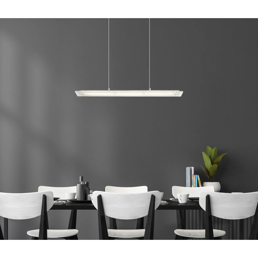 Globo - Lampadario LED sospeso dimmerabile con comando a sfioramento su cavo LED/12W/230V 3000/4000/6500K
