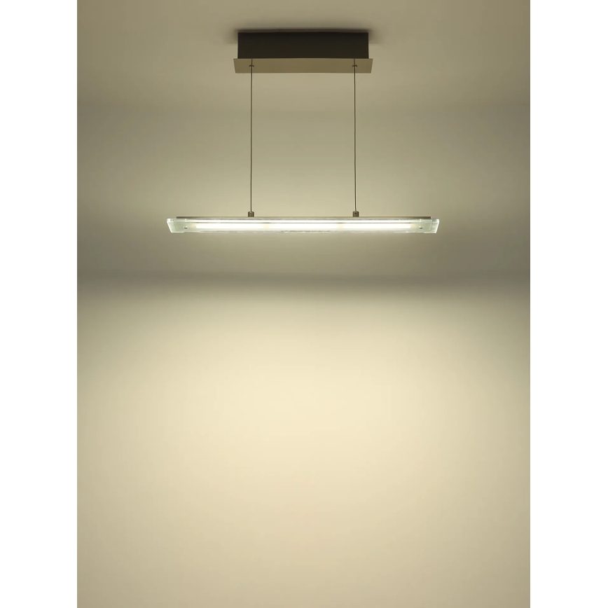 Globo - Lampadario LED sospeso dimmerabile con comando a sfioramento su cavo LED/12W/230V 3000/4000/6500K