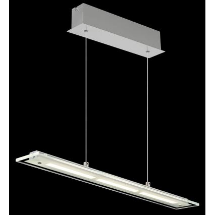 Globo - Lampadario LED sospeso dimmerabile con comando a sfioramento su cavo LED/12W/230V 3000/4000/6500K
