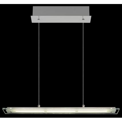 Globo - Lampadario LED sospeso dimmerabile con comando a sfioramento su cavo LED/12W/230V 3000/4000/6500K