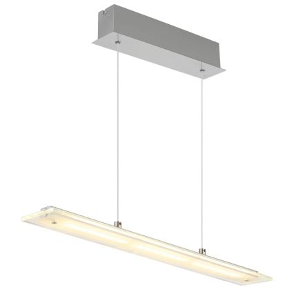 Globo - Lampadario LED sospeso dimmerabile con comando a sfioramento su cavo LED/12W/230V 3000/4000/6500K